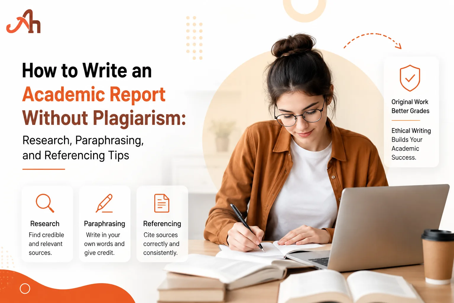 How to Write an Academic Report Without Plagiarism: Research, Paraphrasing, and Referencing Tips
